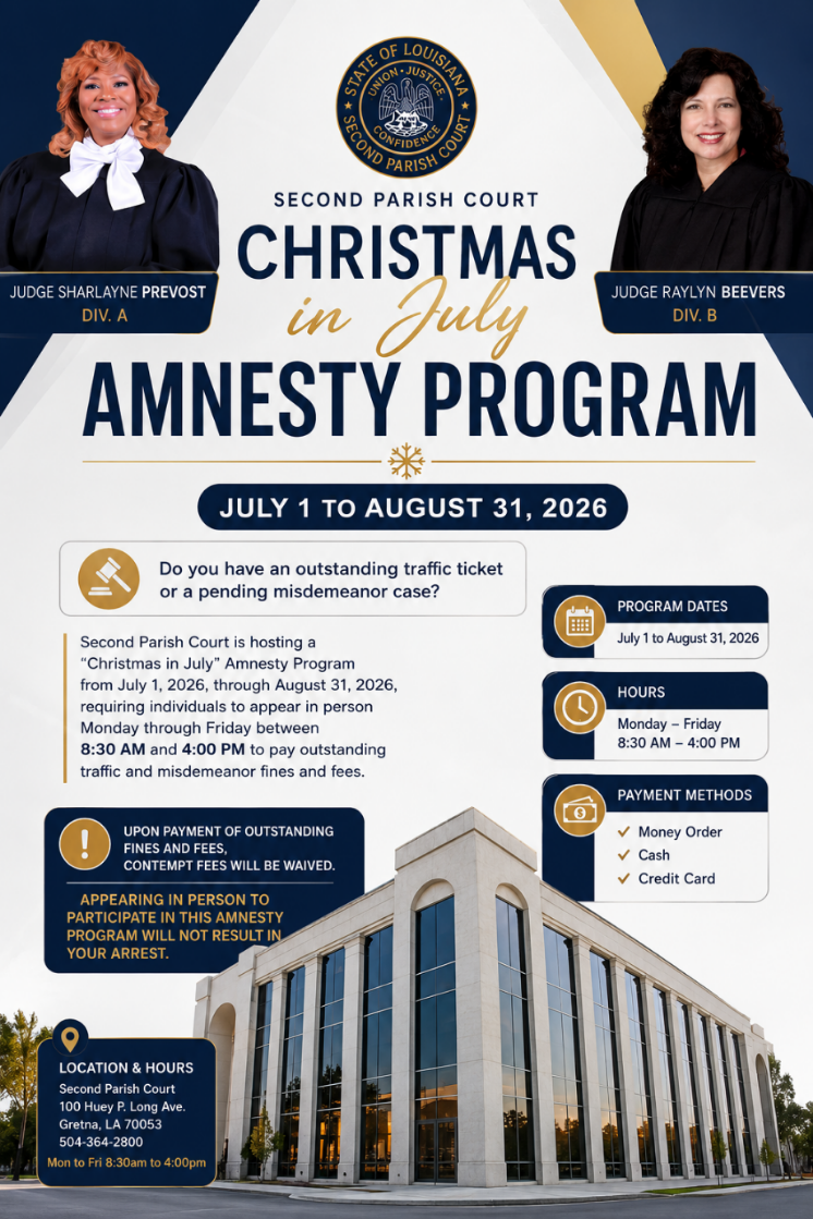 Second Parish Court Amnesty Program